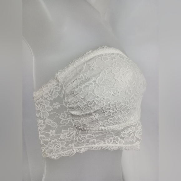 2 FOR $30 HOLLISTER White Lace Bandeau (#1,273) - Picture 6 of 8